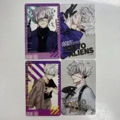 東京エイリアンズ トレーディングクリアカード 8種 バラ売り不可