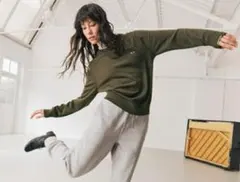 アニヤ ユニクロ 3XLサイズ メリノクルーネックセーター オリーブ