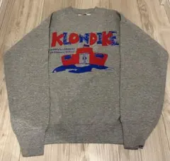 【期間限定SALE中】 KLONDIKE グレー スウェット Sサイズ