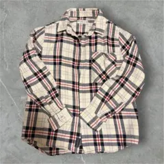 ZARA キッズ チェック柄 ネルシャツ 長袖 134cm