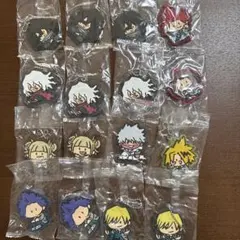 ヒロアカ ラバーキーホルダー 16個セット