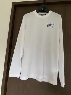 LA Dodgers 長袖 ロンT 白のサムネイル