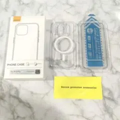 iPhone 15 Pro ケース MagSafe対応 クリア