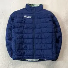 【専用】　　 アスレタ 中綿ジャケット リバーシブル M ネイビー 軽量