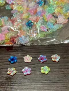 プルメリア　ネイルパーツ 100個