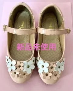 【新品未使用】Bettykids 18cm フォーマルシューズ バレエシューズ