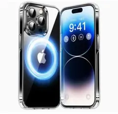 ❤️新品、未使用❤️iPhone14pro　クリアケース　ストラップホール付き