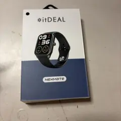 itDEAL NexMate スマートウォッチ 本体 ブラック