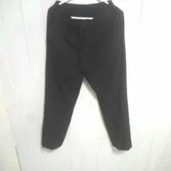 ユニクロ タックテーパードパンツ ワイドフィット 黒 メンズ S ワイドのサムネイル