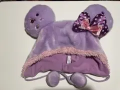 ディズニー ミニー ファンキャップ パープル