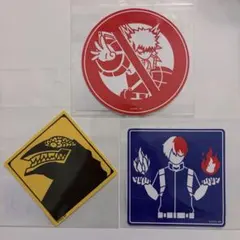 僕のヒーローアカデミア 標識 BIGステッカー 爆豪勝己 轟焦凍 上鳴電気 脳無