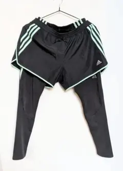 アディダス　トレーニング ショートパンツ　レギンス　2点セット