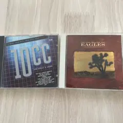 CD ２枚　EAGLES 10cc