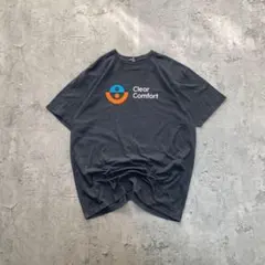 USA古着 アメリカ輸入 企業ロゴ 両面プリント Tシャツ 半袖 XLサイズ