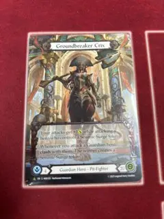 FAB Groundbreaker Crix cold foil