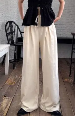 PAGEBOY　タックスウェットパンツ