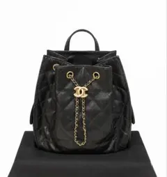 CHANEL25バックノベルティ キャビアスキン バックパック ショルダーバック CHANEL25バックノベルティ キャビアスキン バックパック ショルダー