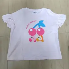 GU 星のカービィ 半袖Tシャツ ピンク 120cm