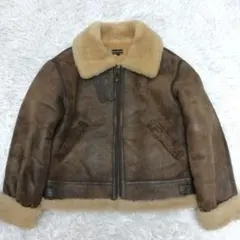 80s CHEVIGNON BONDS フライトジャケット ボア襟 レザー切替 80s CHEVIGNON BONDS フライトジャケット ボア襟 レザー切替