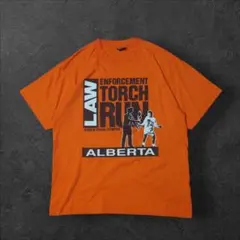 90s　 Law Enforcement Torch Run Tシャツ　L　企業のサムネイル