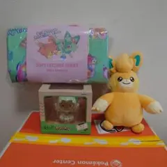 【値下げ中】ボケモンセンター ピカピカボックス ニャオハ パモット るかっぷ