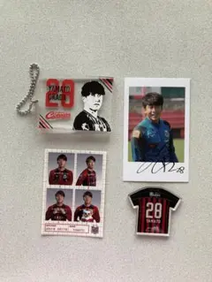 『岡田大和』コンサドーレ札幌 証明写真・アクリルステッカー アクリルキーホルダー
