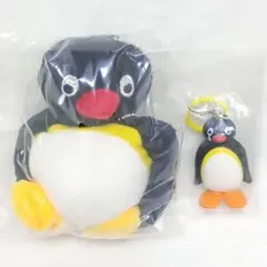 PINGUのぬいぐるみ めそめそ ピングー めじるし チャーム ガチャ