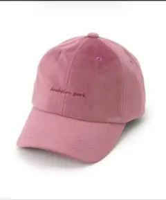 タグ付き♥️シューラルー コーデュロイキャップ パープル ベースボールキャップ