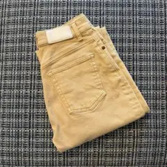 MOUSSY 黄色ストレートパンツ