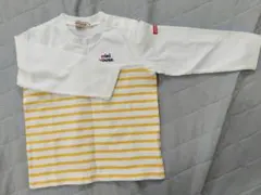 新品！ミキハウス　カットソー　長袖　七分袖　ボーダー　90