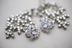 ブライダルイヤリング 葉 Bride me