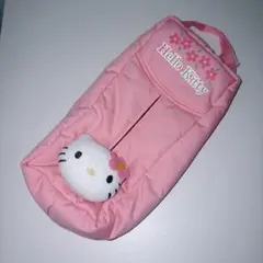 Hello Kitty ティッシュボックスカバー ピンク 2002年 平成レトロ