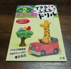 新品　ドリル　できる!!がふえる↑ドリル小学2年数・りょう・図形 算数