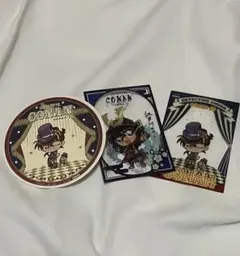 名探偵コナン 大阪城本陣 クリアカード コースター 江戸川コナン