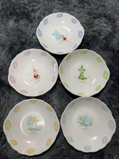 ムーミンお皿5枚セット