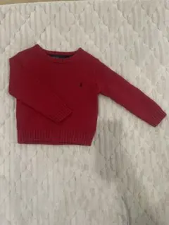 Polo by Ralph Lauren 赤 ニットセーター サイズ4