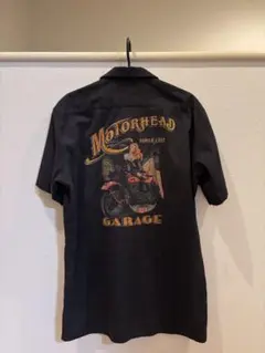 Dickiesブラック ワークシャツ 1997年デザイン