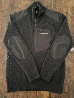 モンベル◆montbell ミッテルレギフル　ジップセーター◆M 美品！