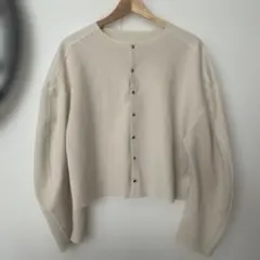 わ*ん様 アイボリー　 長袖カーディガン