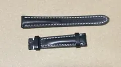 ブライトリング　皮ベルト　16-14 黒