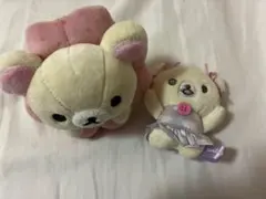 コリラックマ　てのりぬいぐるみ　お空のくるりんわたあめ ミスタードーナツ