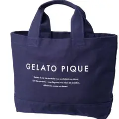 GELATO PIQUE ネイビー トートバッグのサムネイル
