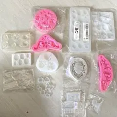 シリコン型セット レジン用品 まとめ売り