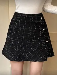 SHEIN DAZY チェック柄スカート