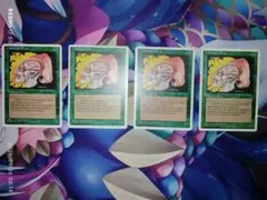 MTG Llanowar Elves 4枚セット アルターネイト版