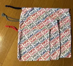 X-girl Stages エックスガールステージス　巾着3点セット　ホワイト