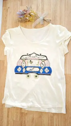 お値下げしました！franche lippee black　サーカスTシャツ