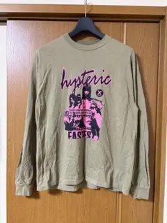 HYSTERIC GLAMOUR 長袖カットソー カーキ Lサイズのサムネイル