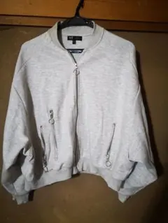 ザラ　ZARA　スウェット　ブルゾン