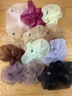 ビッグシュシュ　ハンドメイド　まとめ売り